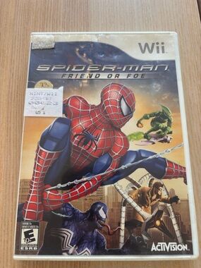 Spider-Man Friend or Foe game for Nintendo Wii (Q)
